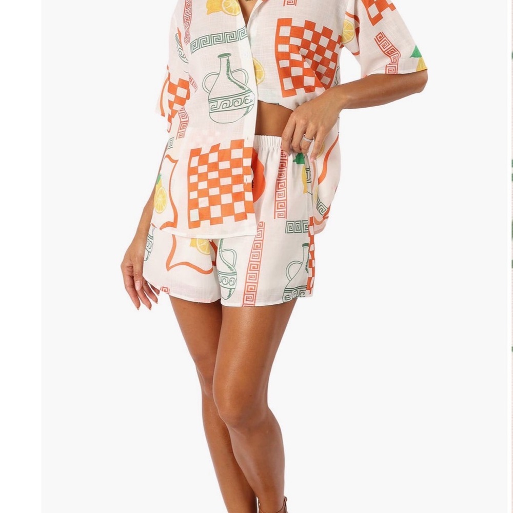 Petal & Pup Multicolor Patterned Women Shorts